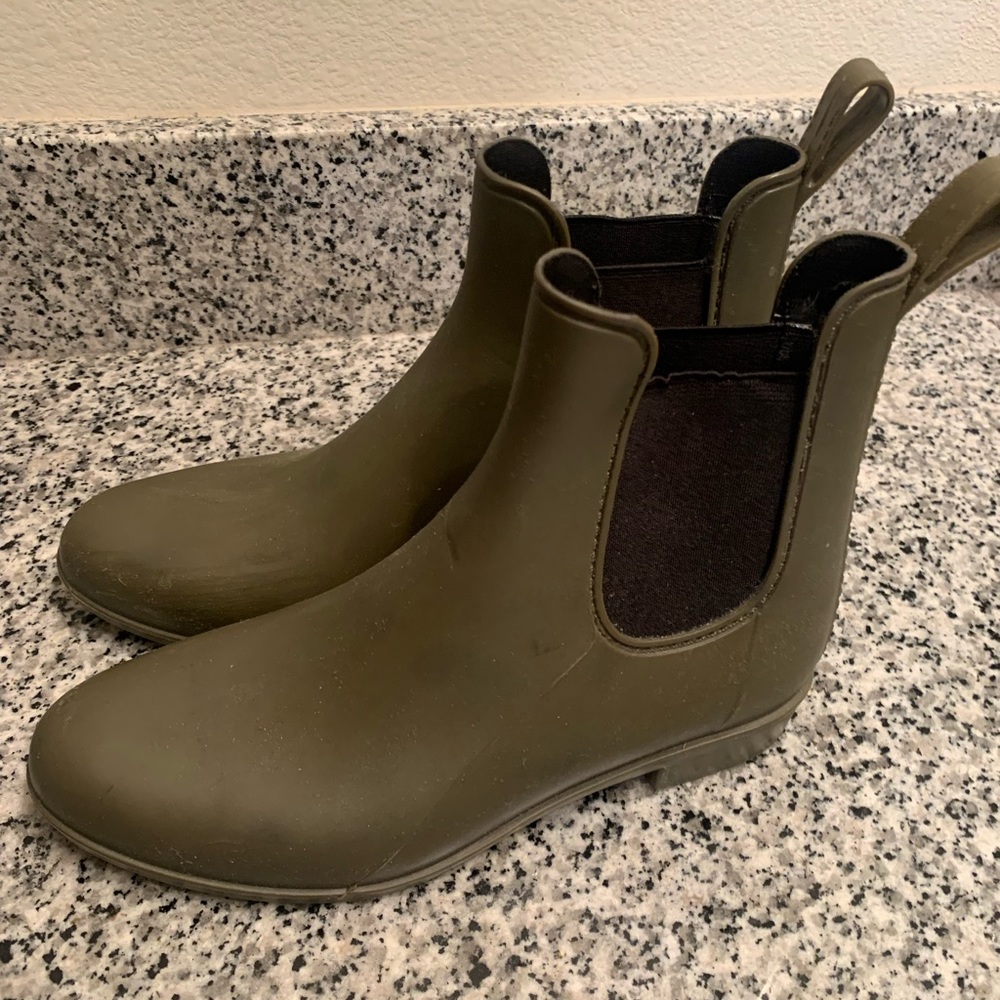 J Crew Rain Booties